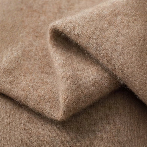 The Geneva Merino Wool Mock Neck Sweater