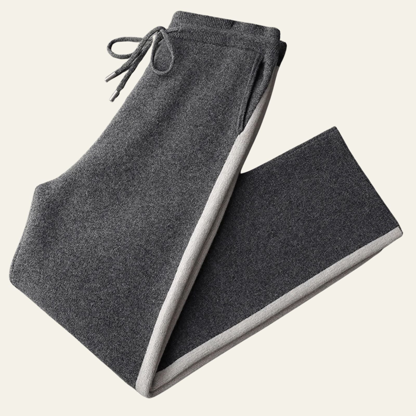 The Marseille Merino Wool Striped Straight-Leg Pant